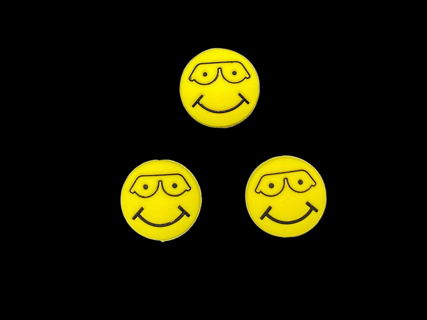 Emoji Themed Shock Absorbing Vibration Dampeners - 3 Pack