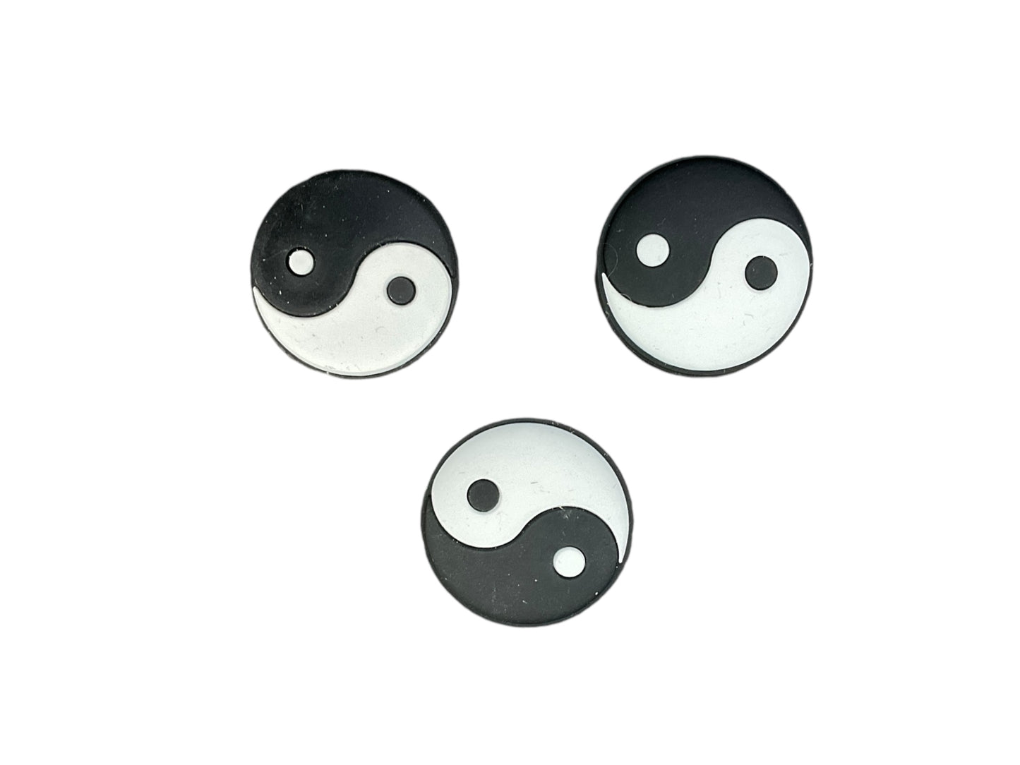 Yin and Yang Themed Shock Absorbing Vibration Dampeners- 3 Pack