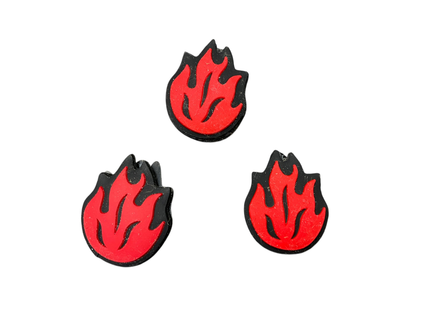 Flame Themed Shock Absorbing Vibration Dampener- 3 Pack