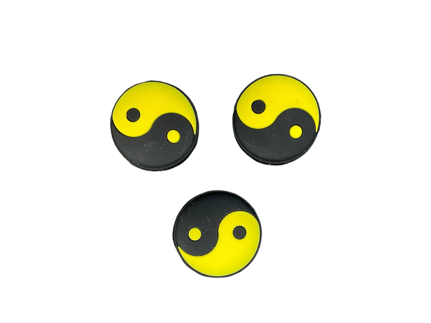 Yin and Yang Themed Shock Absorbing Vibration Dampeners- 3 Pack