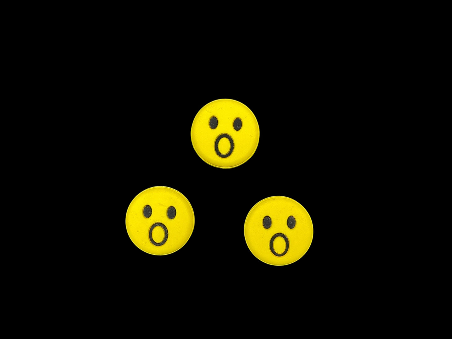 Emoji Themed Shock Absorbing Vibration Dampeners - 3 Pack