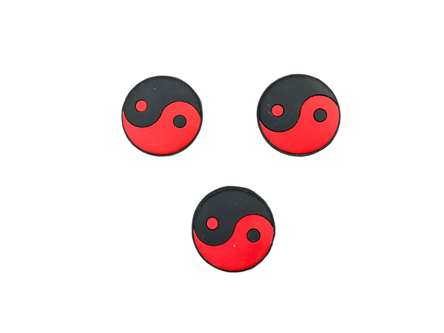 Yin and Yang Themed Shock Absorbing Vibration Dampeners- 3 Pack