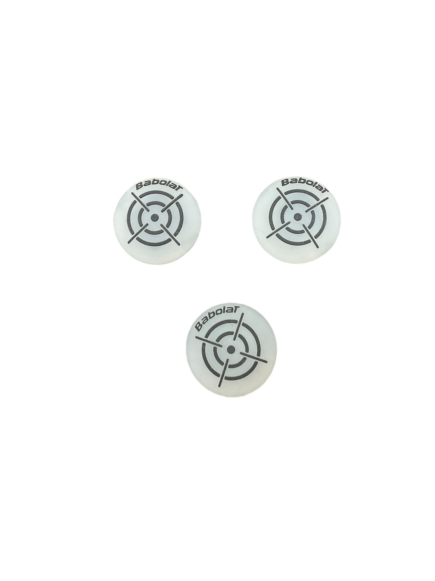 Babolat Branded Shock Absorbing Vibration Dampeners - 3 Pack