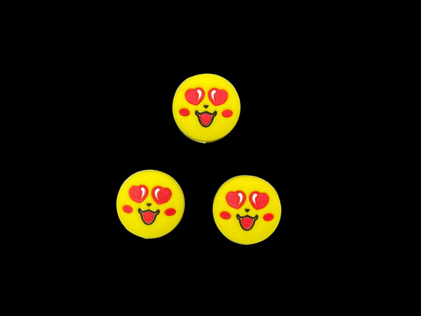 Emoji Themed Shock Absorbing Vibration Dampeners - 3 Pack