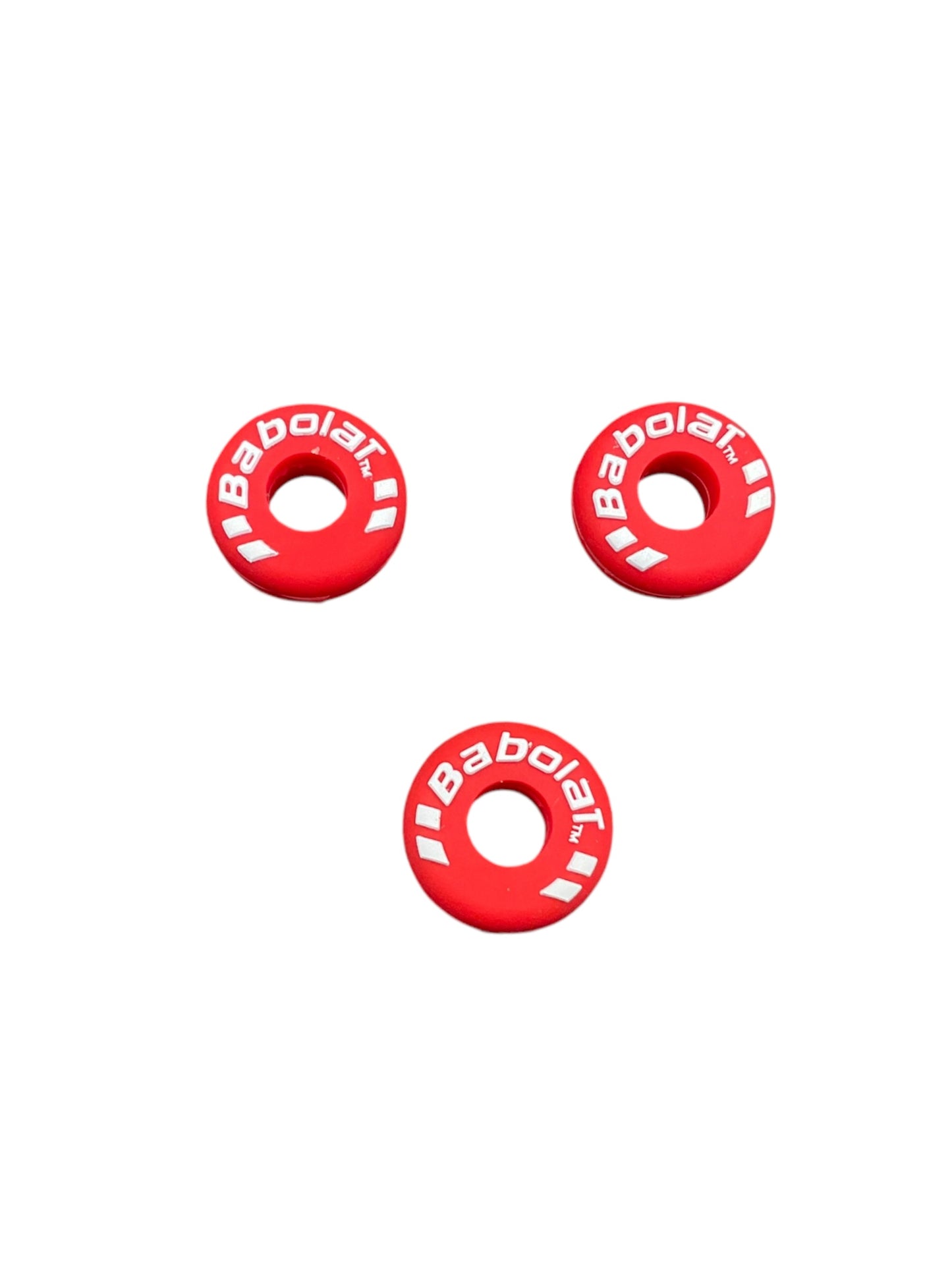 Babolat Branded Shock Absorbing Vibration Dampeners - 3 Pack