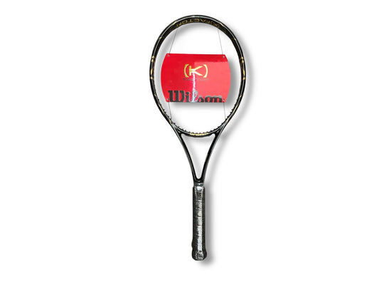 Wilson K Factor Gold Selena Limited Edition Unstrung Tennis Racquet - L3