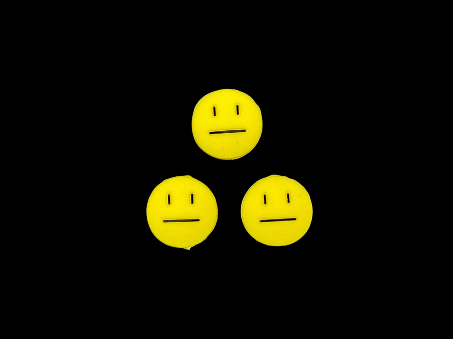 Emoji Themed Shock Absorbing Vibration Dampeners - 3 Pack