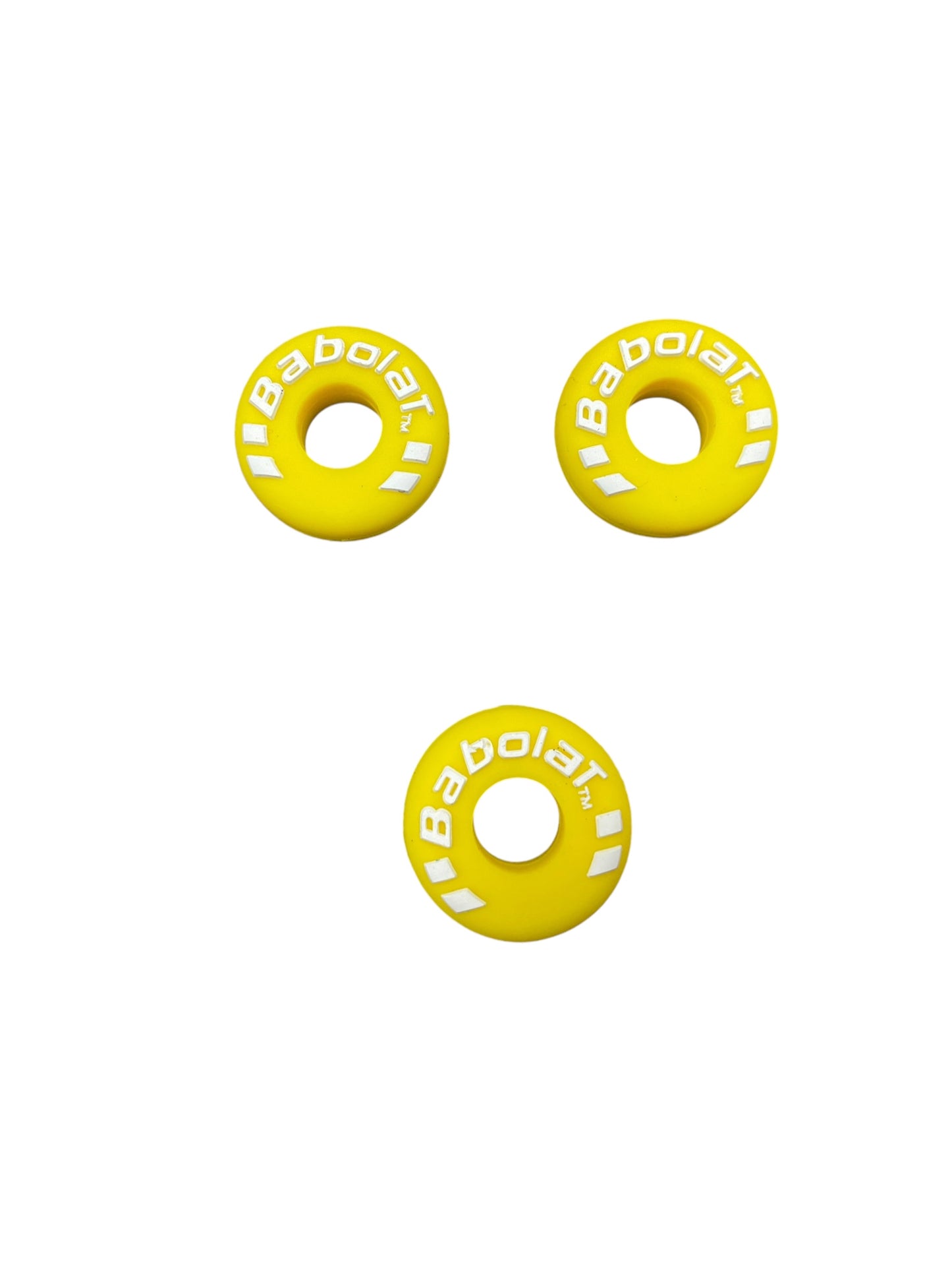 Babolat Branded Shock Absorbing Vibration Dampeners - 3 Pack