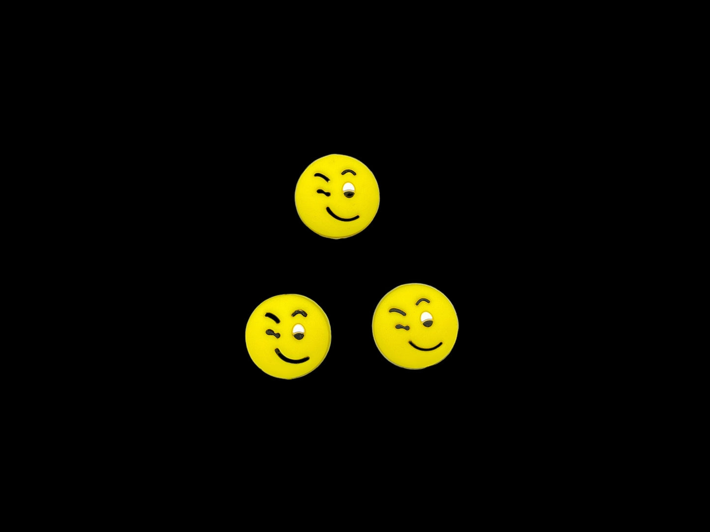 Emoji Themed Shock Absorbing Vibration Dampeners - 3 Pack
