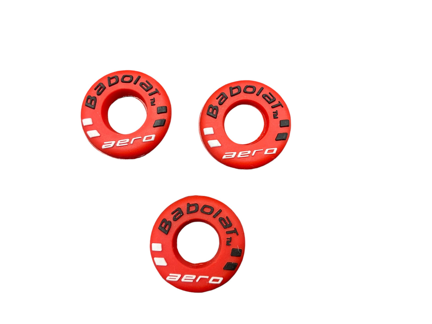 Babolat Branded Shock Absorbing Vibration Dampeners - 3 Pack