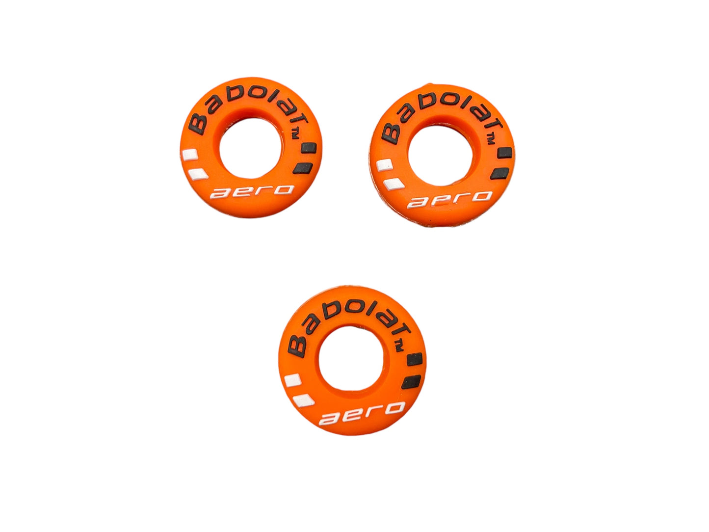 Babolat Branded Shock Absorbing Vibration Dampeners - 3 Pack