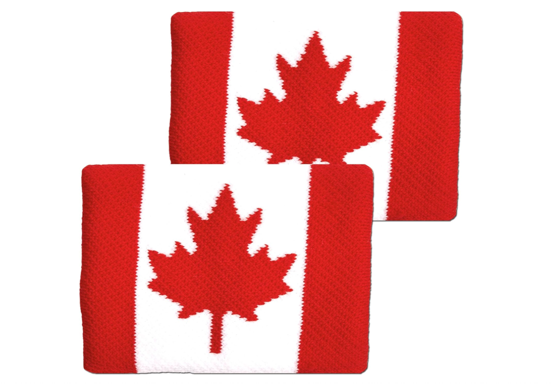 Unique Sports Tourna Flag Wristband 2 Pack - Canada
