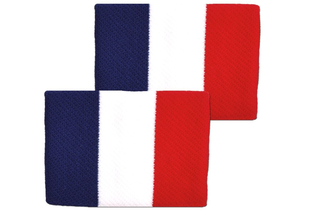 Unique Sports Tourna Flag Wristband 2 Pack - France