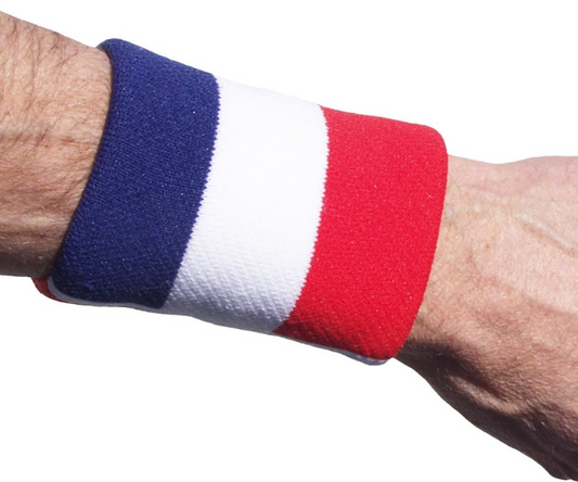 Unique Sports Tourna Flag Wristband 2 Pack - France