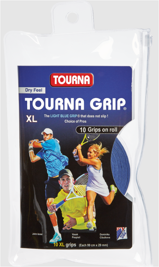 Tourna Grip XL Overgrip - 10 Pack