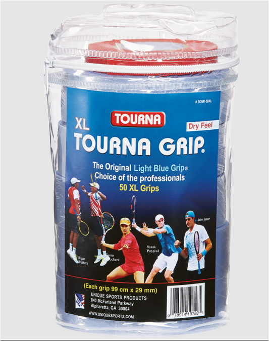Tourna Grip XL Overgrip - 50 Pack