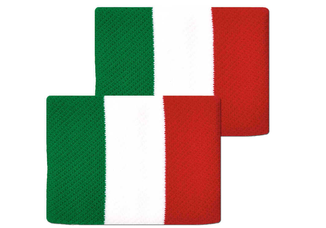 Unique Sports Tourna Flag Wristband 2 Pack - Italy