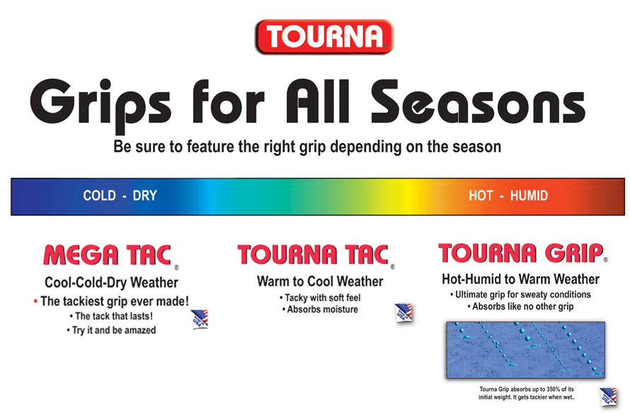 Tourna Grip XL Overgrip - 50 Pack