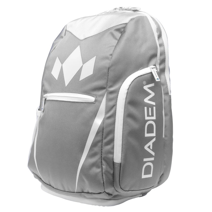 Diadem Tour v3 Dream Pickleball/Tennis Backpack (White/Grey) Racquet Bag