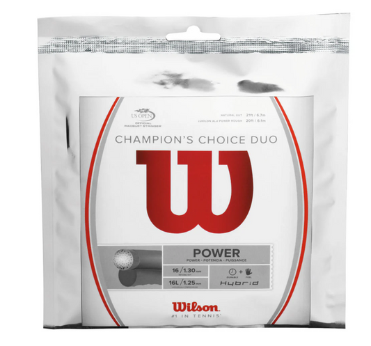 Wilson Champions Choice Duo Tennis String - Pack