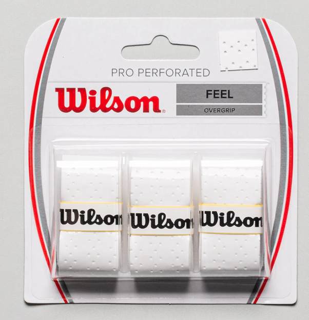 Wilson Pro Perforated Feel Overgrip- 3 Pack