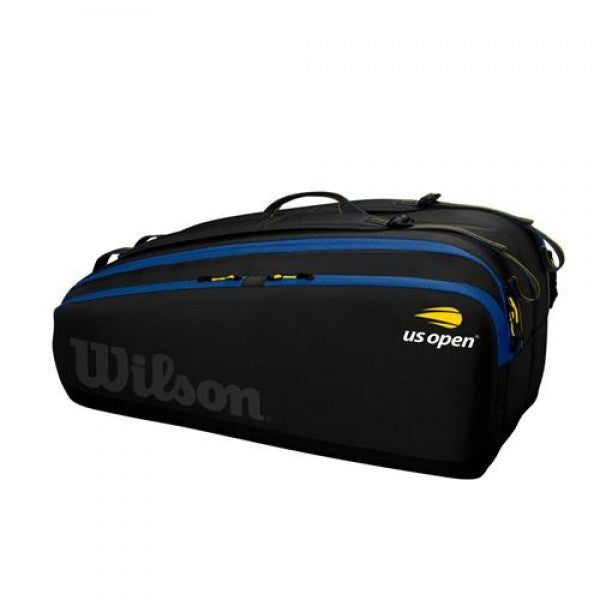 Wilson US Open 2022 Tour 12 Pack Racquet Bag - Black