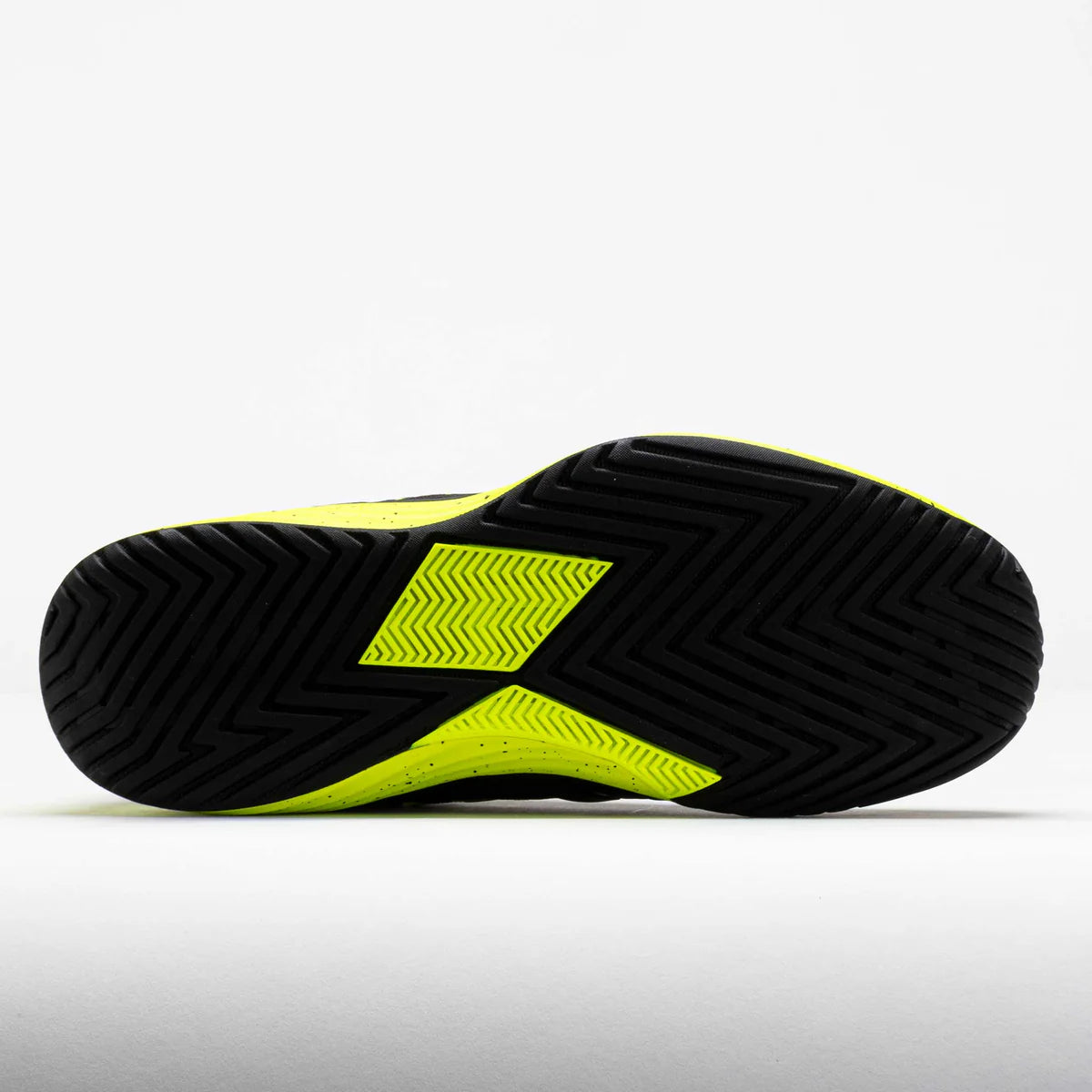 Court Burst Black and Yellow Men's Tennis Shoe