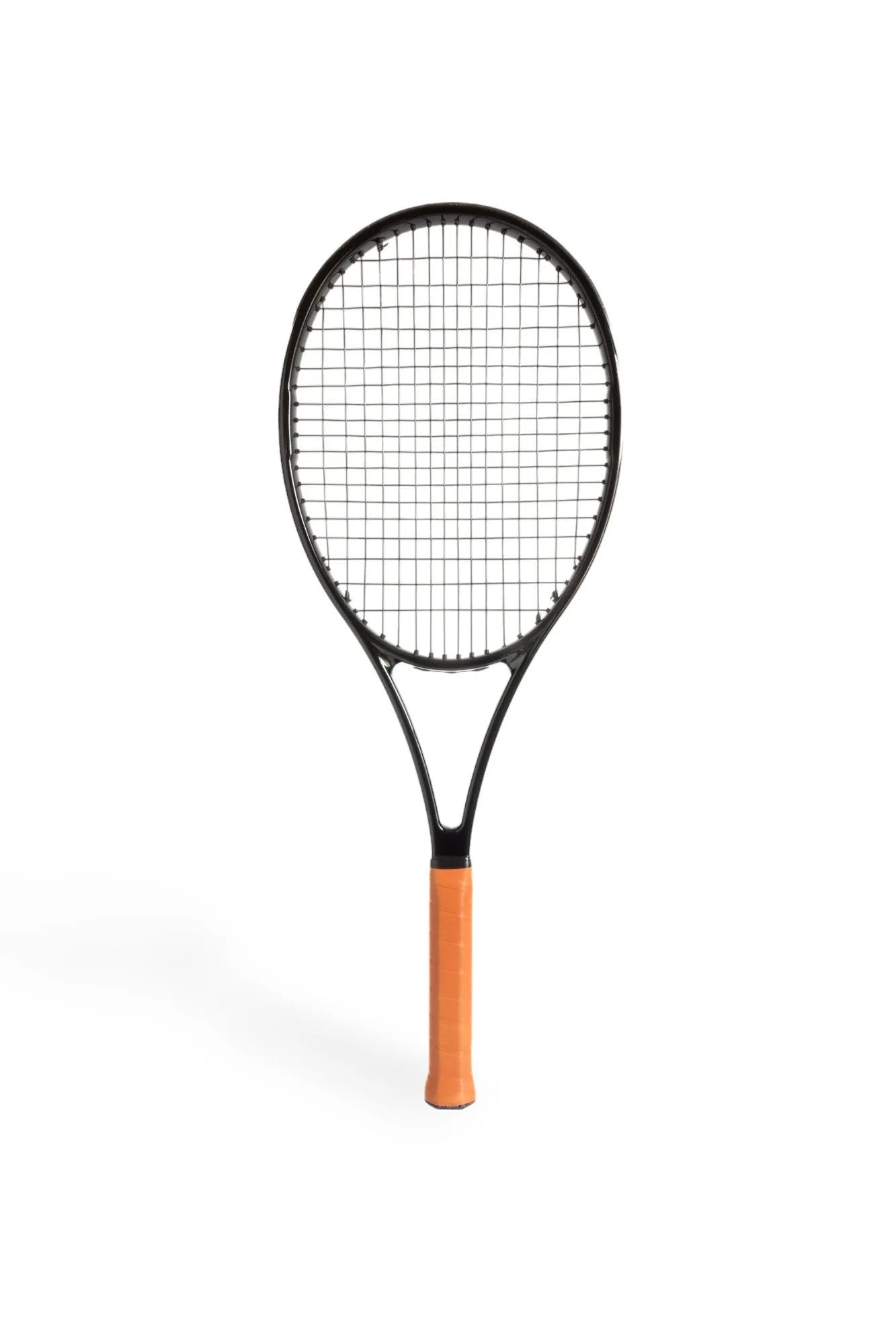 carve 97 adtouch tennis racquet black frame with faux leather grip