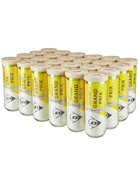 Dunlop Grand Prix Extra Duty Case with The Tennis Shoppe Logo 24 Cans - 72 Balls