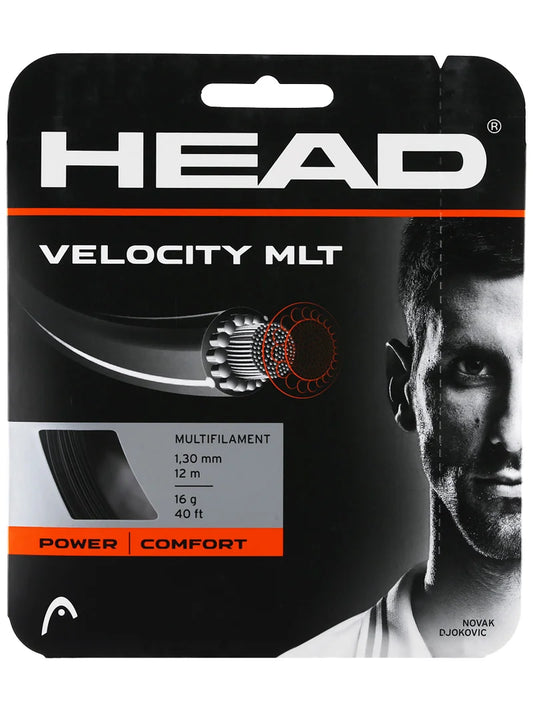 Head Velocity MLT 1.30/16G Tennis String - Pack