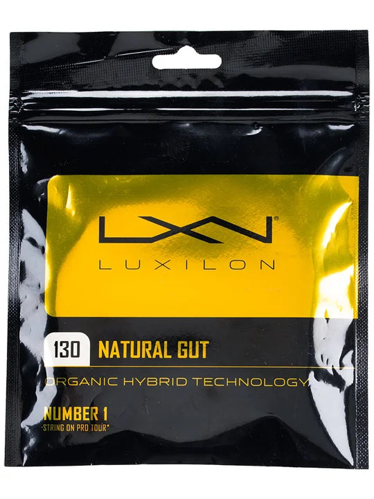 Luxilon Natural Gut 130 Tennis String- Pack