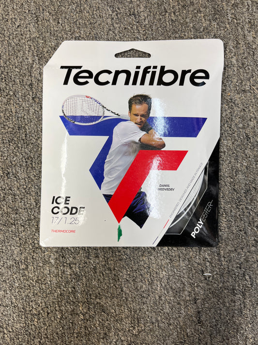 Tecnifibre Ice Code 17G /1.25 White