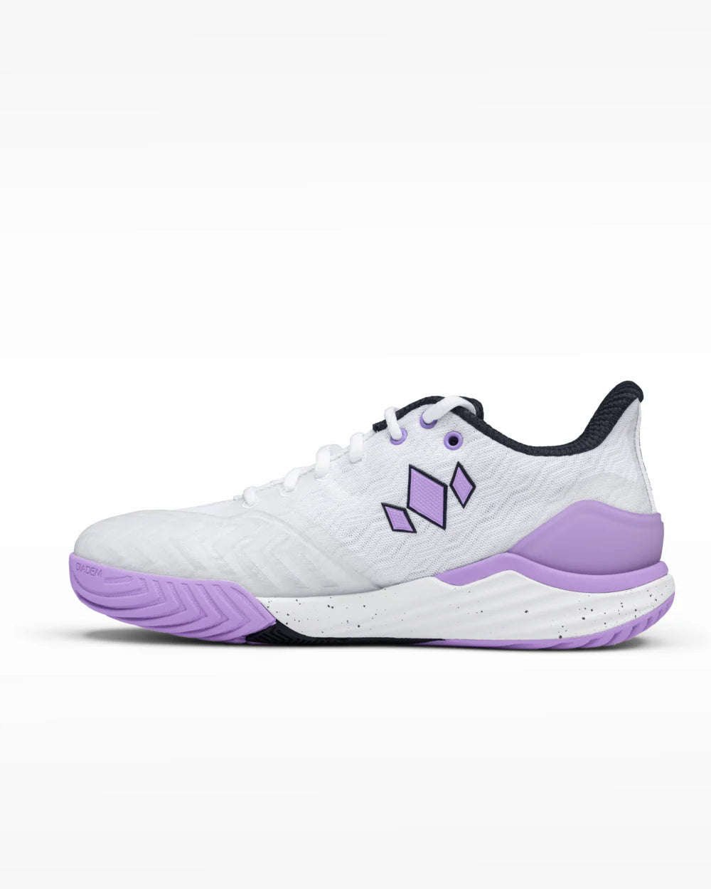 Diadem Court Burst Women’s Court Shoes (White/Purple)