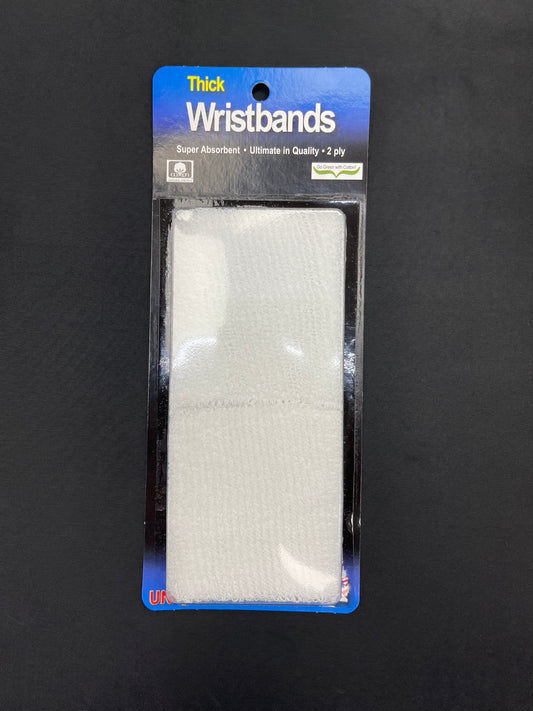 Thick Wristband White