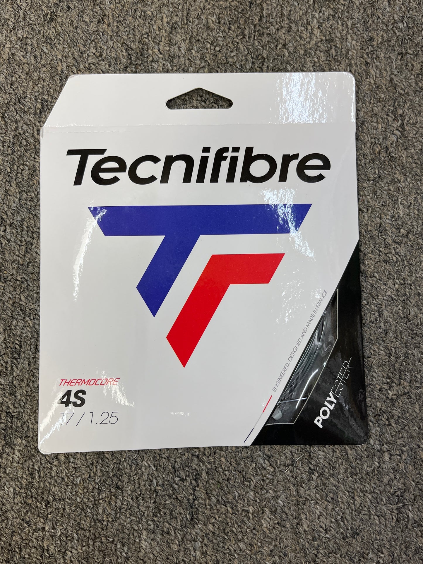 Tecnifiber 4S 17G/1.25mm Black