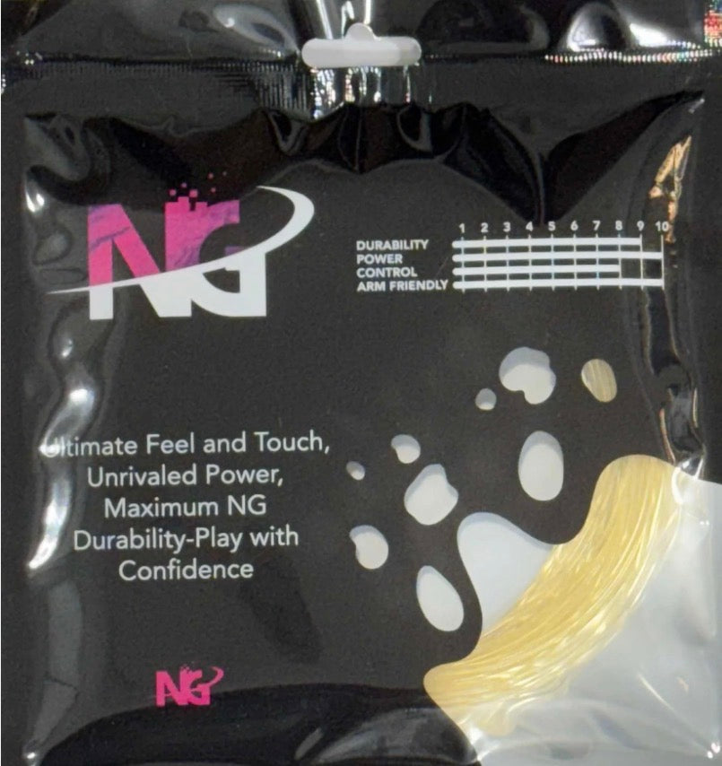 NG Natural Gut 17g PROV5+ Tennis String Natural Color