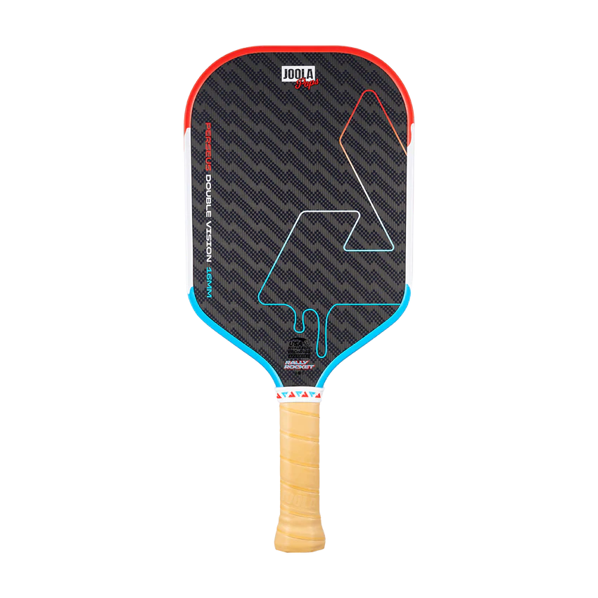 Limited Edition Joola Perseus 16mm Double Vision Rally Rocket Pickleball Paddle