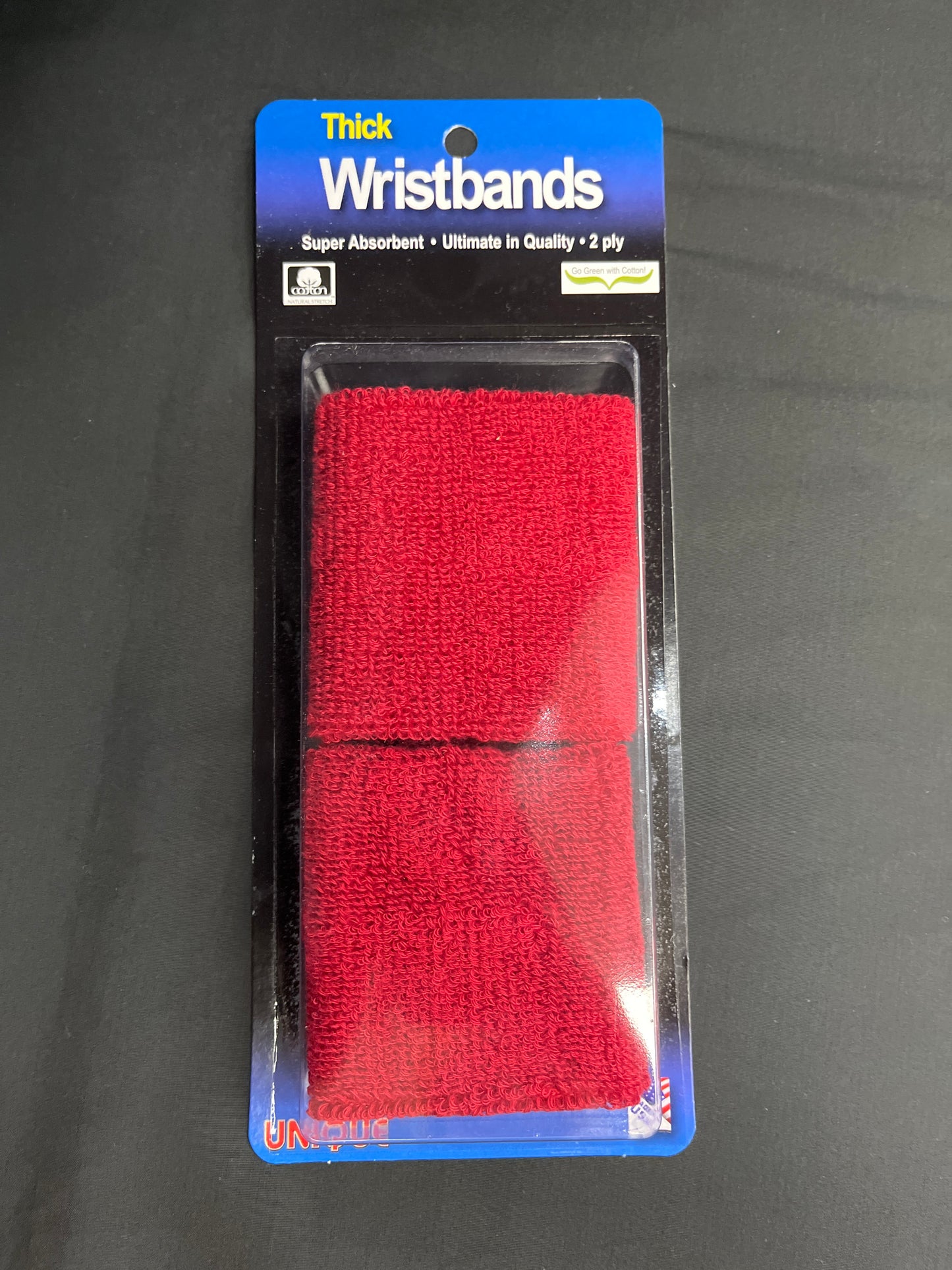 Thick Wristbands Red