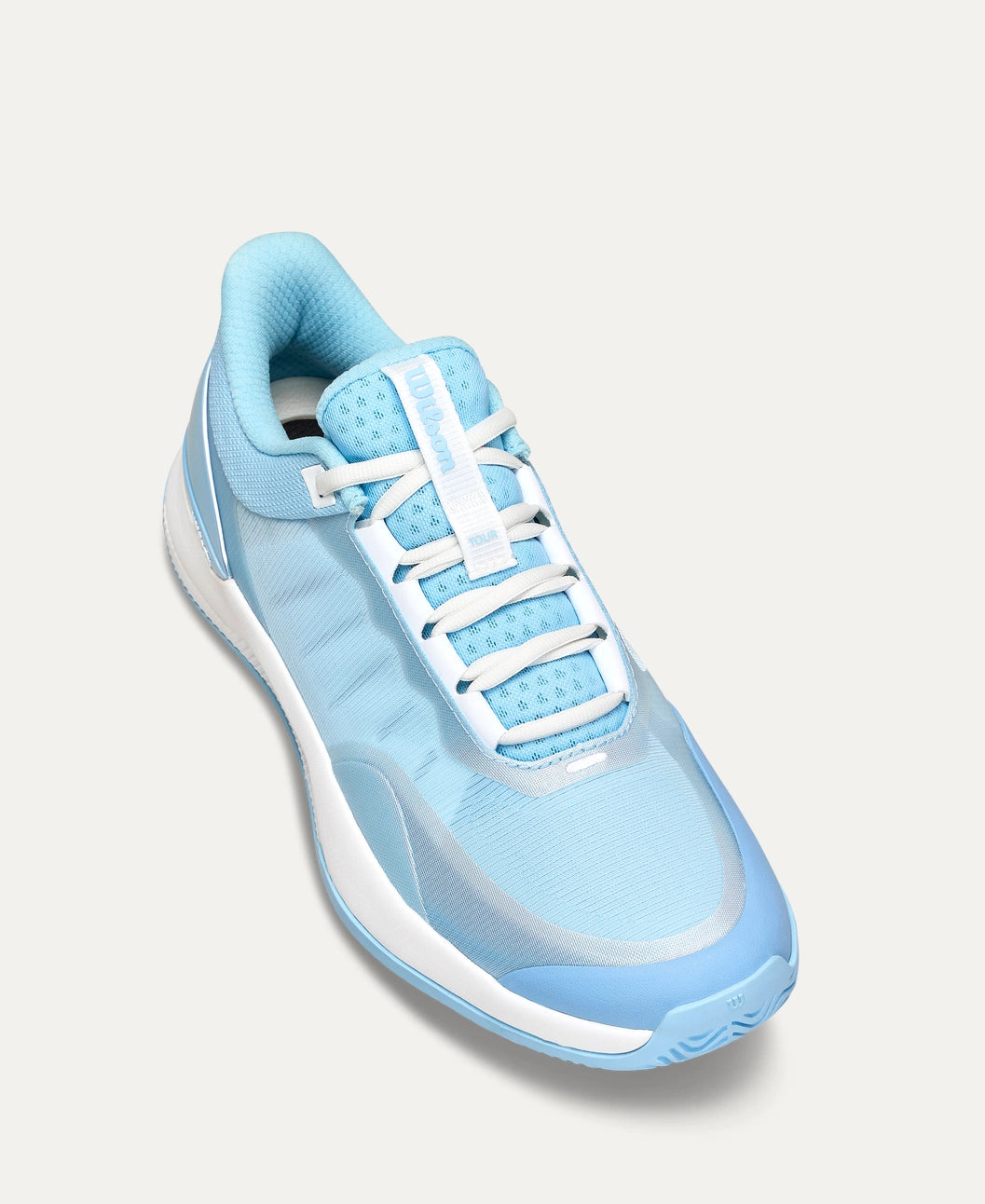 Women’s Wilson Intrigue Tour Tennis Court Shoes (White/Airy Blue)