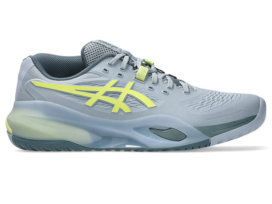 ASICS Gel-Resolution X Mens Court Shoes - Grey Blue/Pistachio
