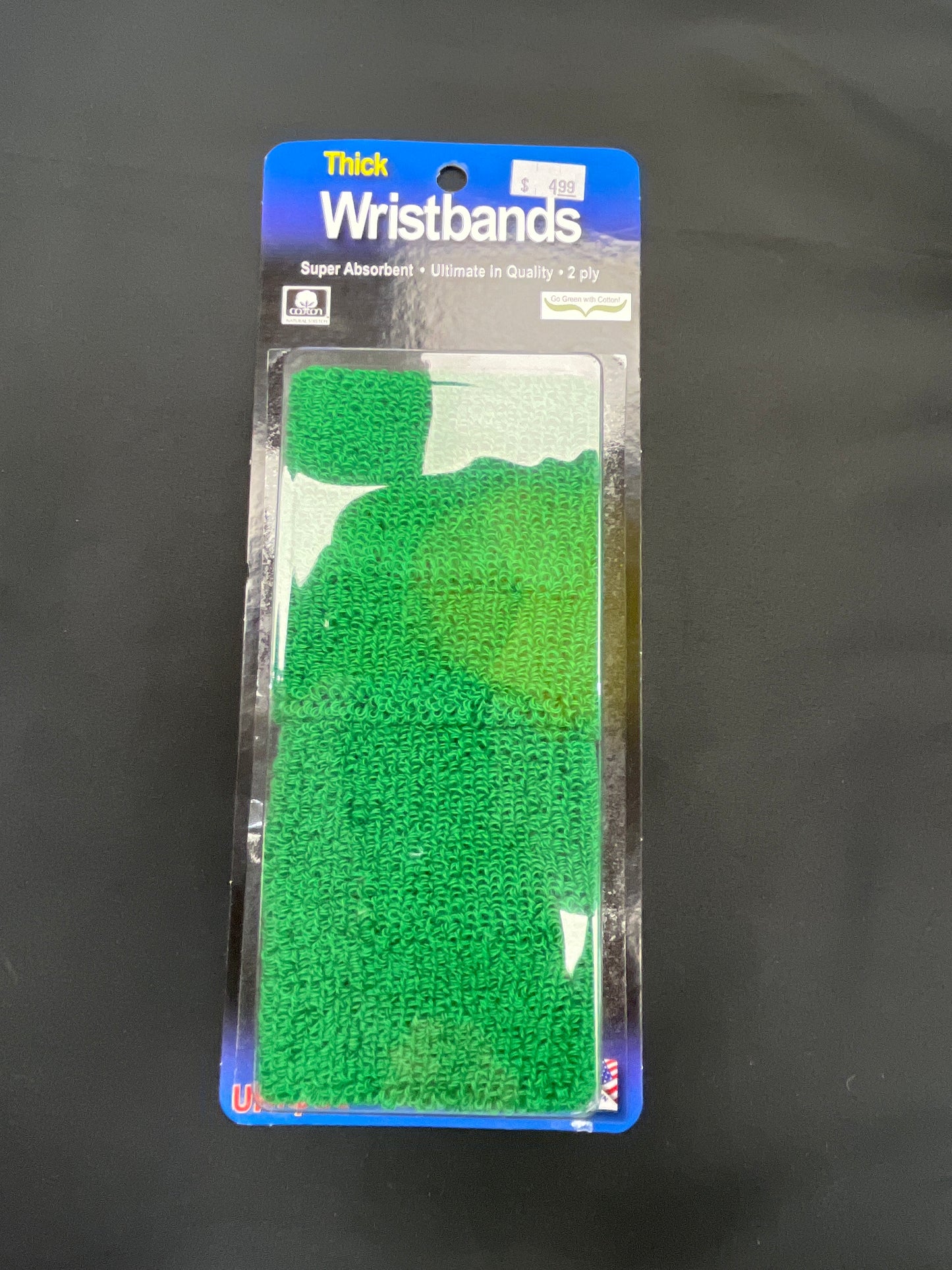 Thick Wristbands Green