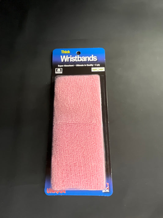 Thick Wristbands Pink