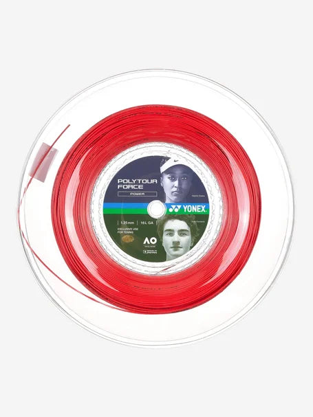 Yonex Poly Tour Force 16L 1.25mm/200m/656ft Tennis String Reel