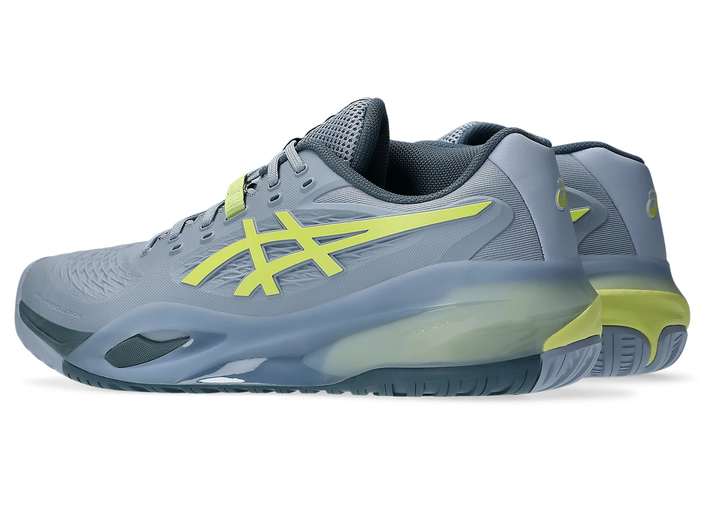 ASICS Gel-Resolution X Mens Court Shoes - Grey Blue/Pistachio