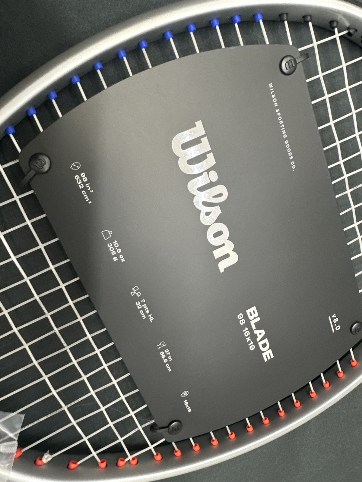 Wilson Blade 16x19 Laver Cup 2023 GripSize 4 3/8(L3)