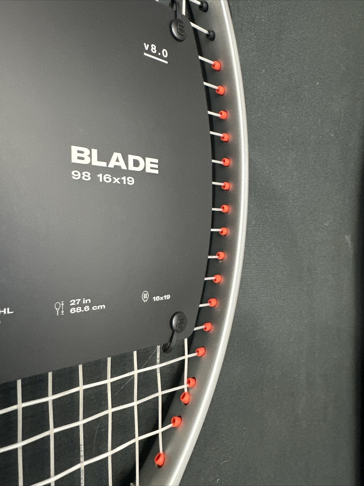 Wilson Blade 16x19 Laver Cup 2023 GripSize 4 3/8(L3)