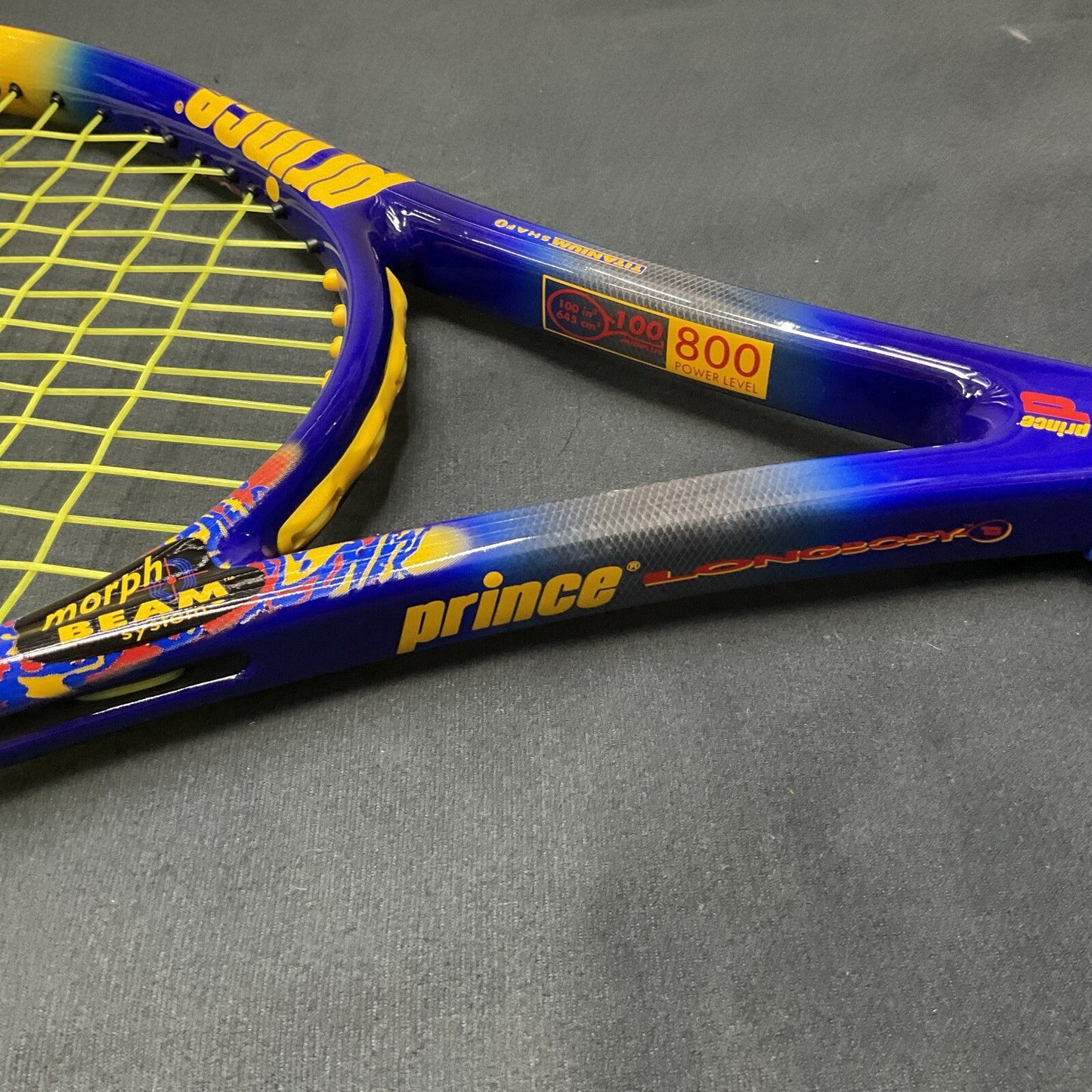 Prince Thunder Extreme Titanium MP 100 sq in Longbody 4 3/8. Never Used