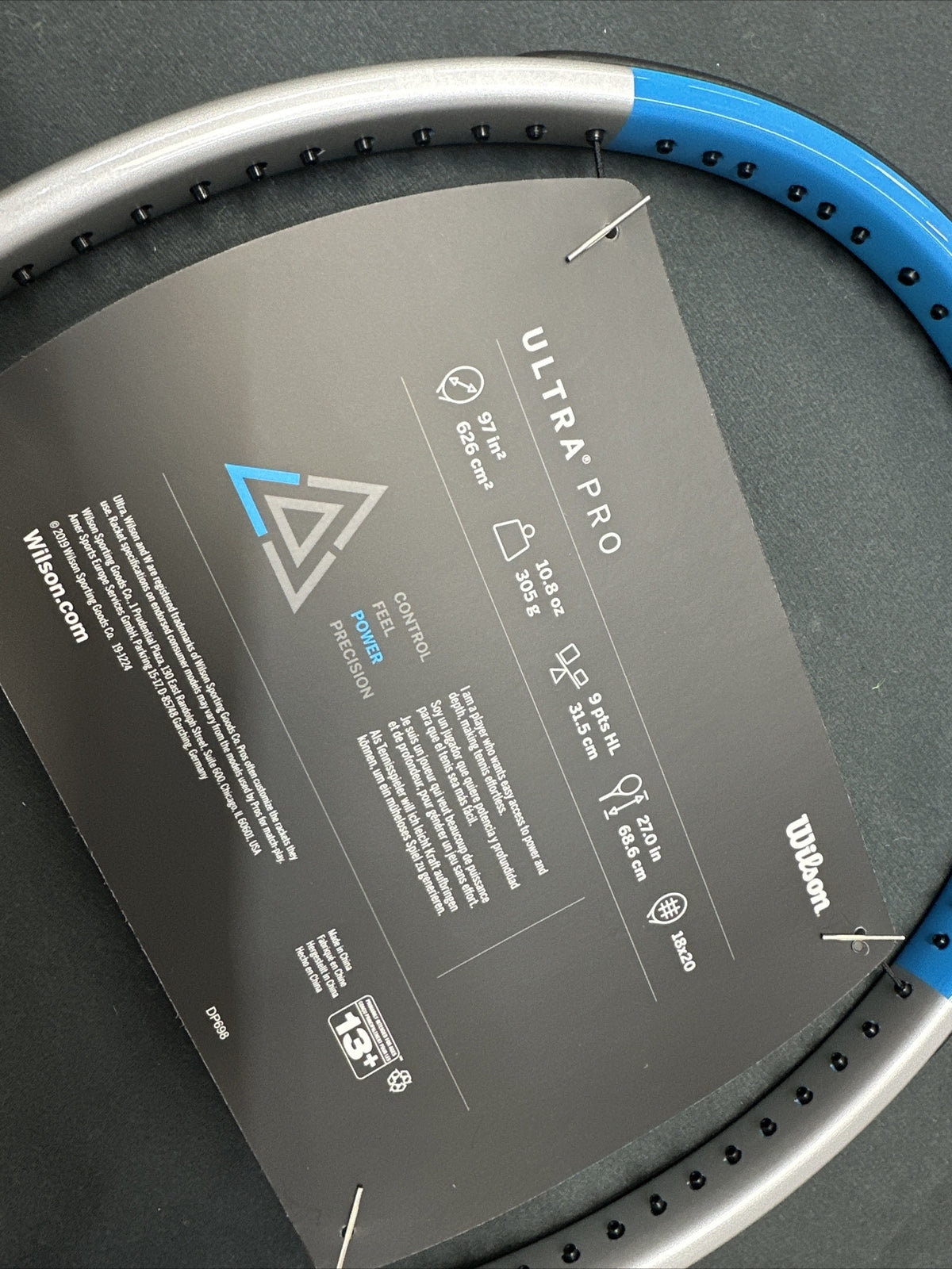 Wilson Ultra Pro V3.0 Tour Racket 3/8