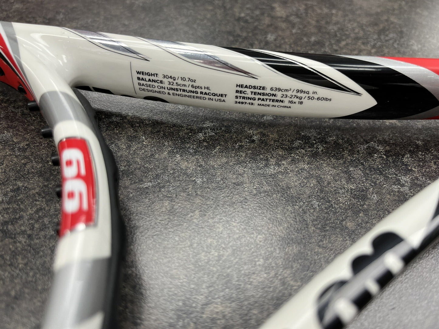 Wilson K-Blade 98  18/20 - Pro Stock Racket - Grip Size 4 3/8