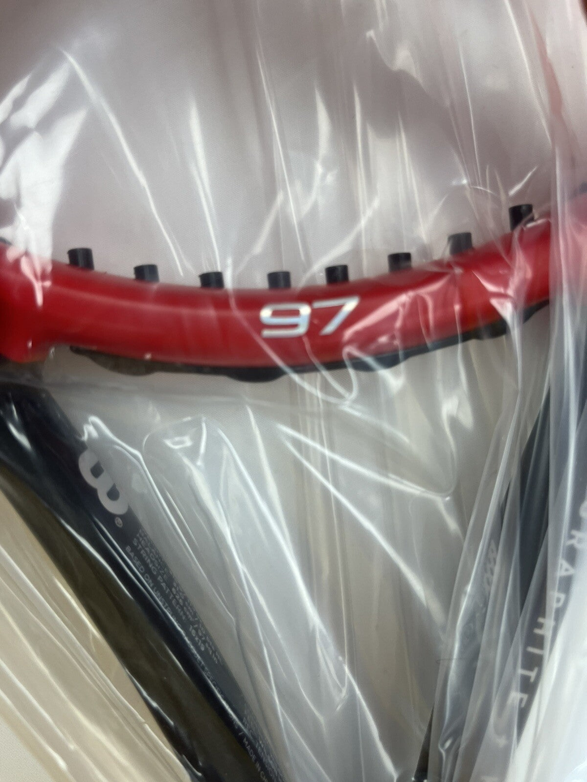 Wilson Pro Staff Six.One 27.5” 95 18/20 Pro Room Cosmetic (4 3/8) Brand New